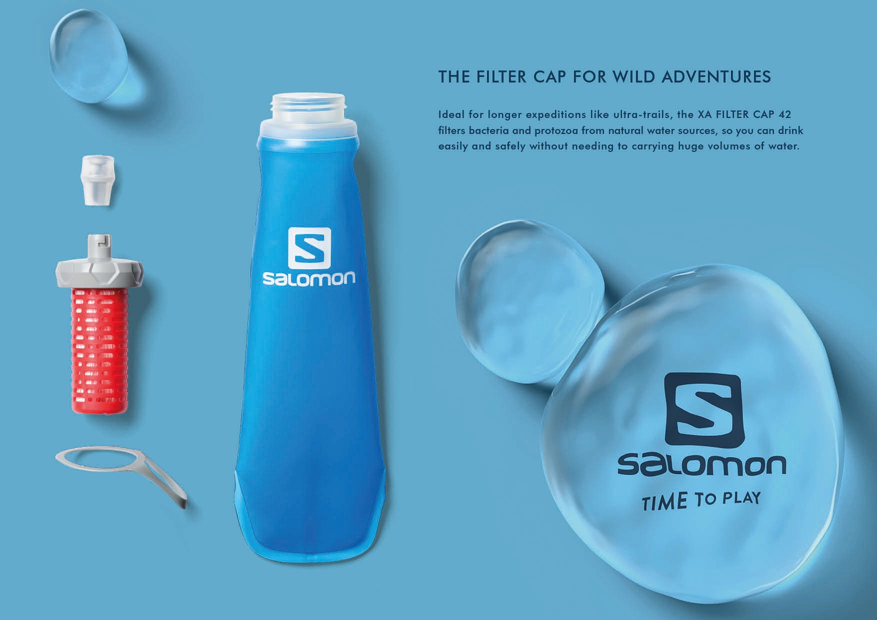 Salomon Soft Flask XA Filter 490ml/16oz
