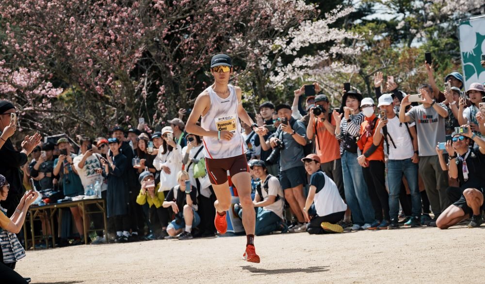 �y�����zTrail Running session with Ryunosuke Omi